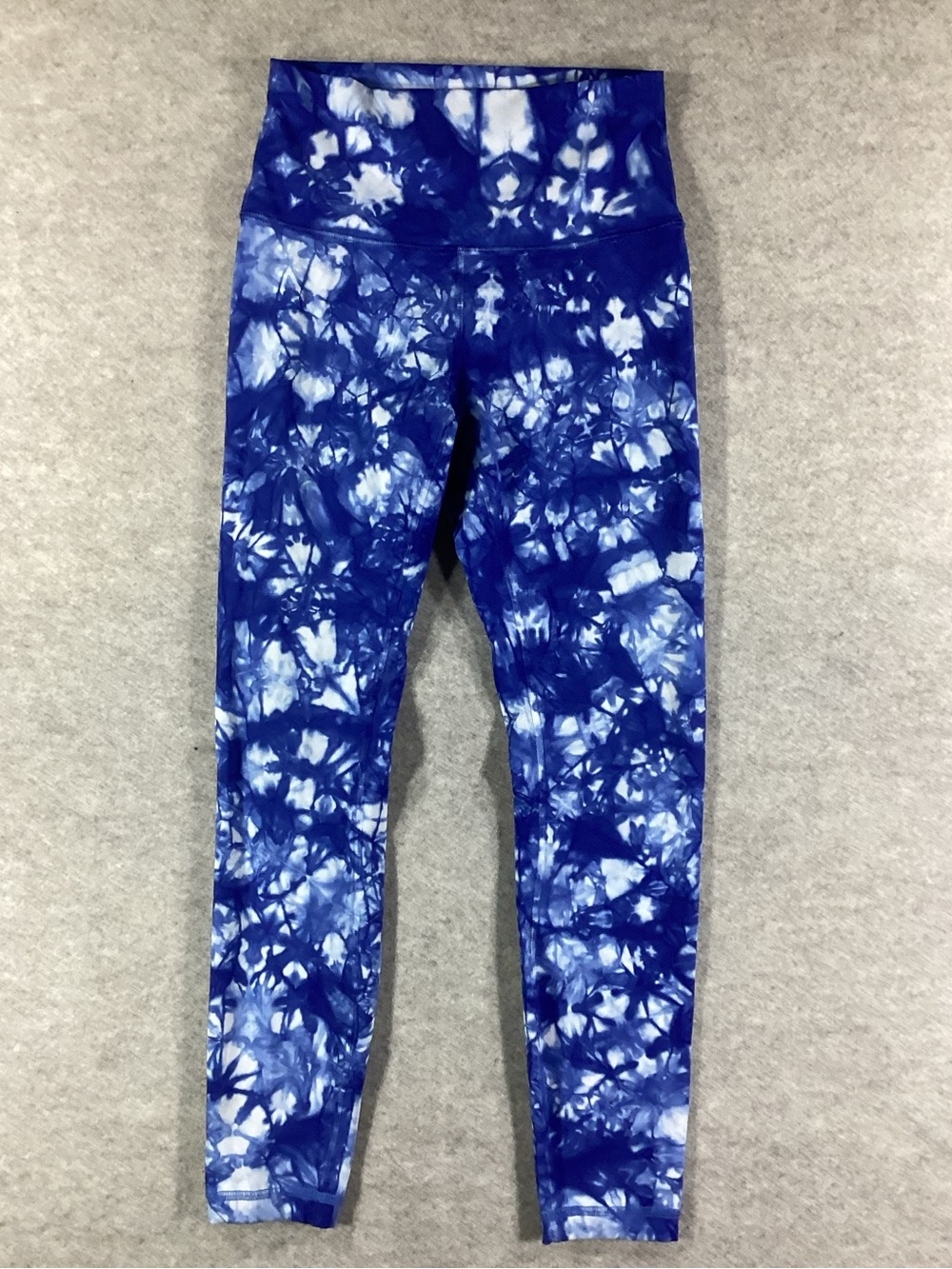 lululemon athletica Wunder Under Blue Splotch Leggings